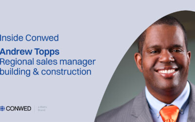 Inside Conwed: Andrew Topps, regional sales manager and expert for building & construction