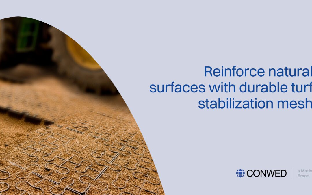 Reinforce Grass Surfaces with Durable Turf Stabilization Mesh