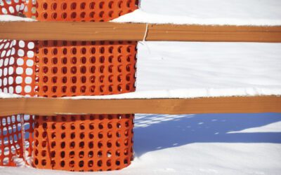 Conwed’s orange fence solutions – lightweight, durable, versatile