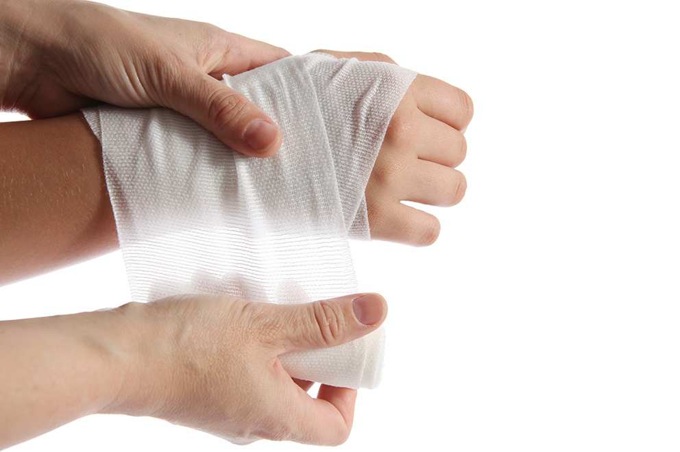 Elastomeric Netting in Therapeutic Bandages and Wraps